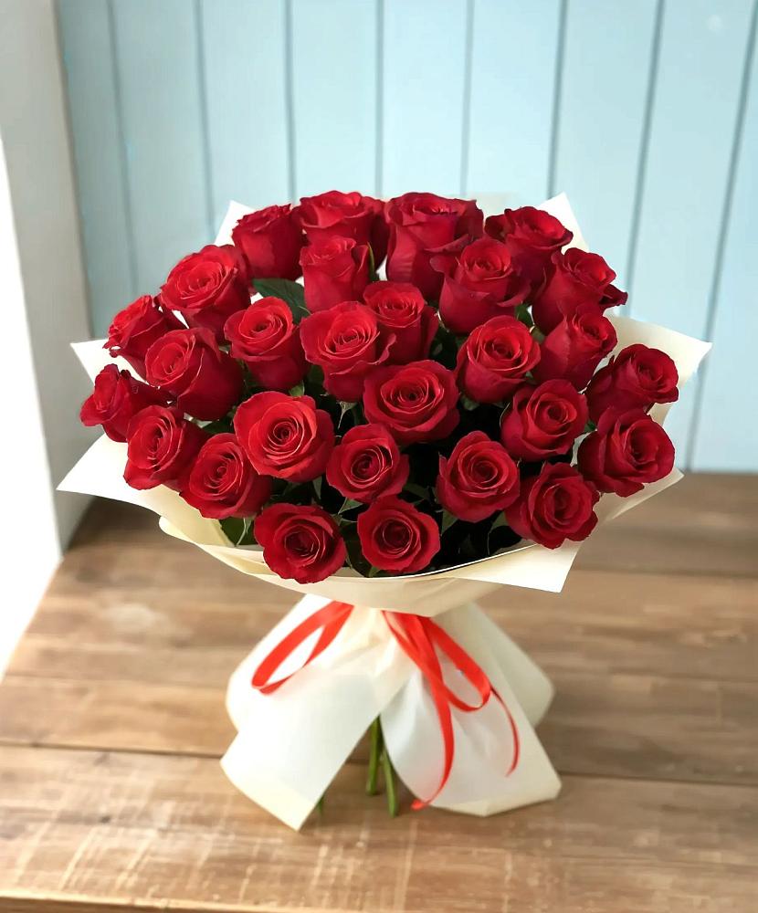 Букет 29 Красных роз в Павловское