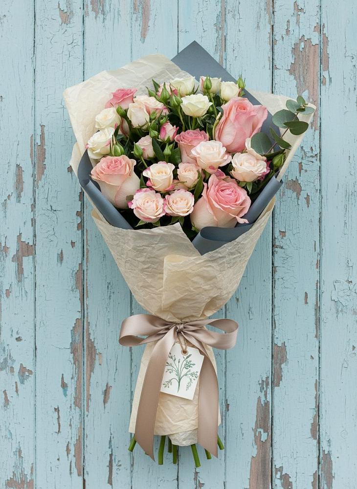 Букет цветов из: Розы в Павловское