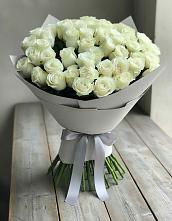 Букет 35 Белых роз в Павловское