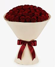 Букет 101 Бордовая роза Блэк Бакарра в Павловское