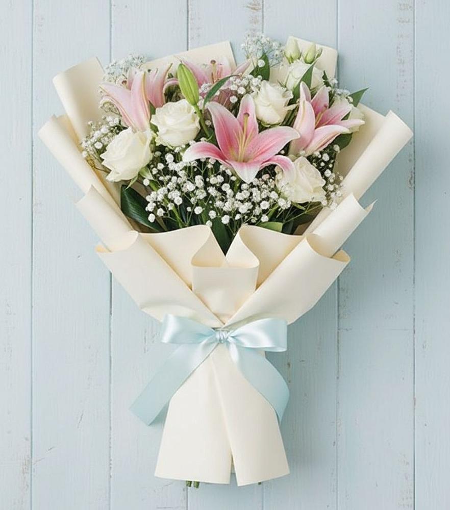 Букет цветов из: Лилии в Павловское