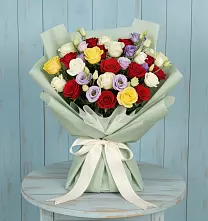 Букет цветов из:  Розы в Павловское