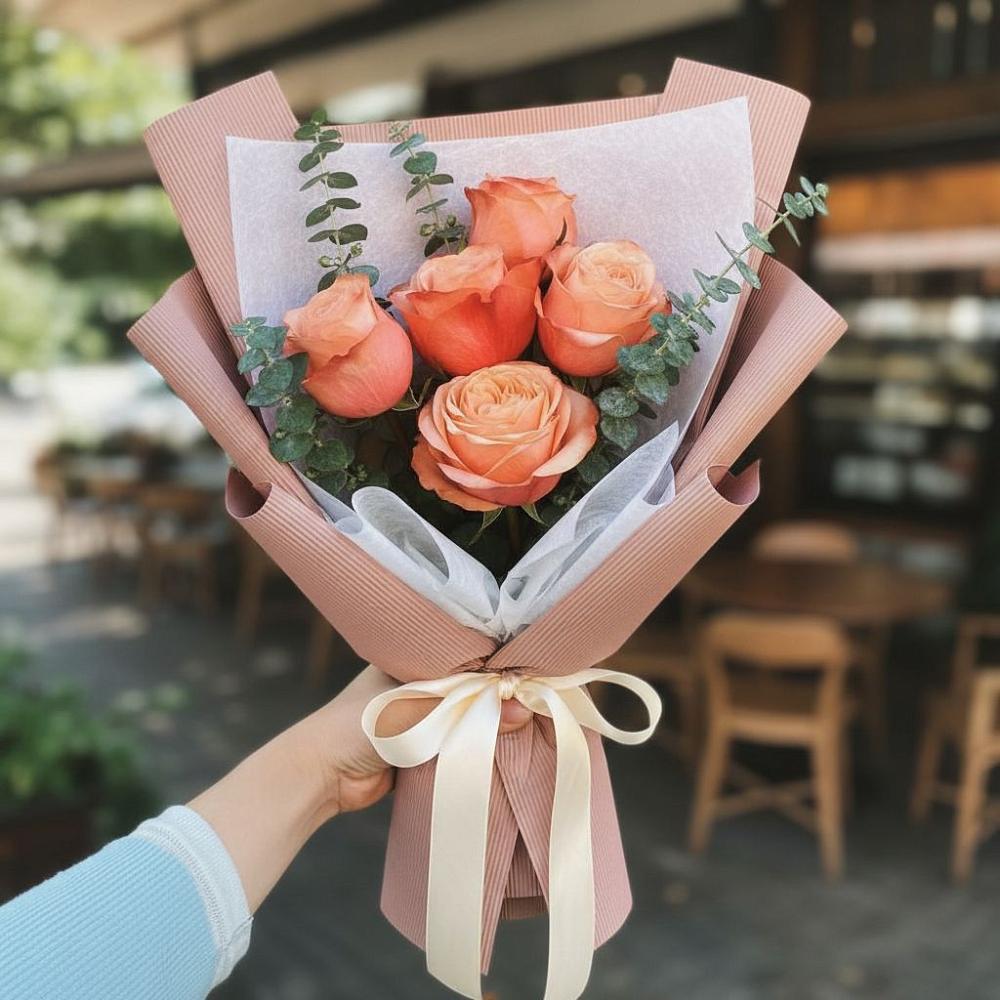 Букет цветов из: Розы в Павловское