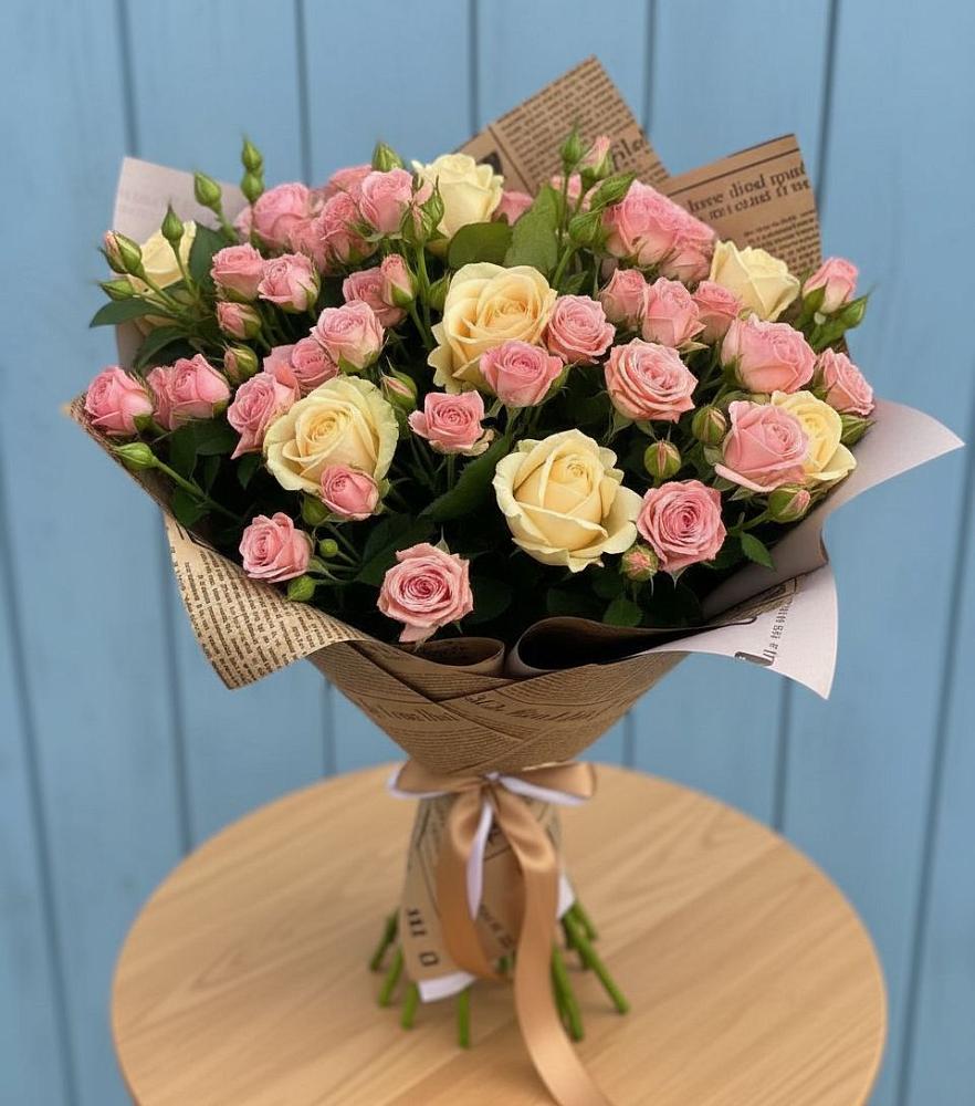 Букет цветов из: Розы в Павловское