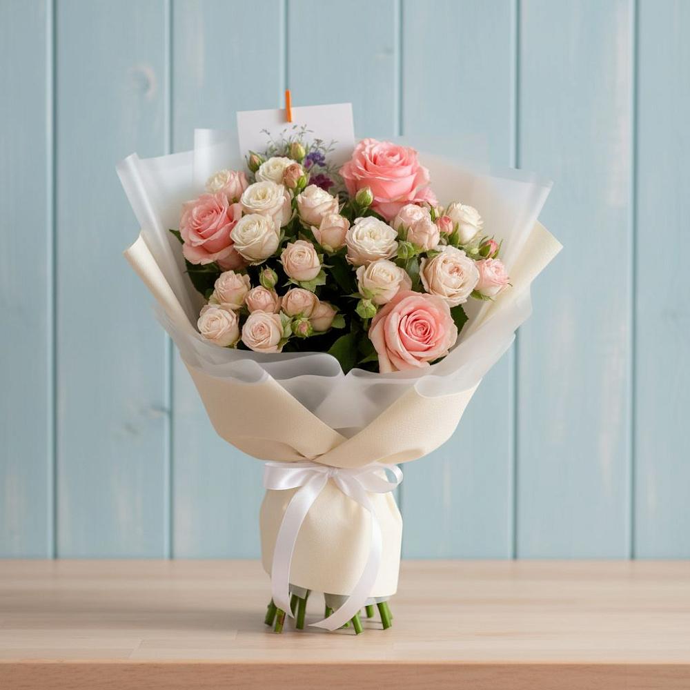 Букет цветов из: Розы в Павловское