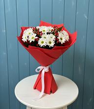 Букет цветов из:  Хризантемы #REPLACE_PRED# Павловское