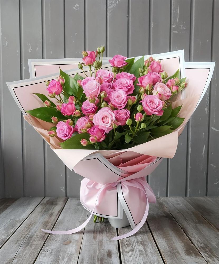 Букет Розовый кустик в Павловское