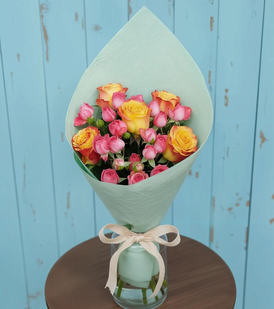 Букет цветов из: Розы в Павловское