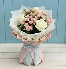 Букет цветов из:  Розы в Павловское