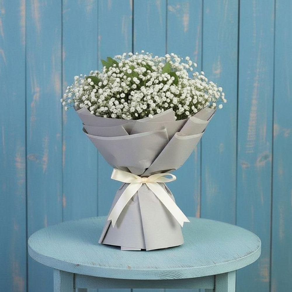 Букет цветов из: Гипсофила в Павловское