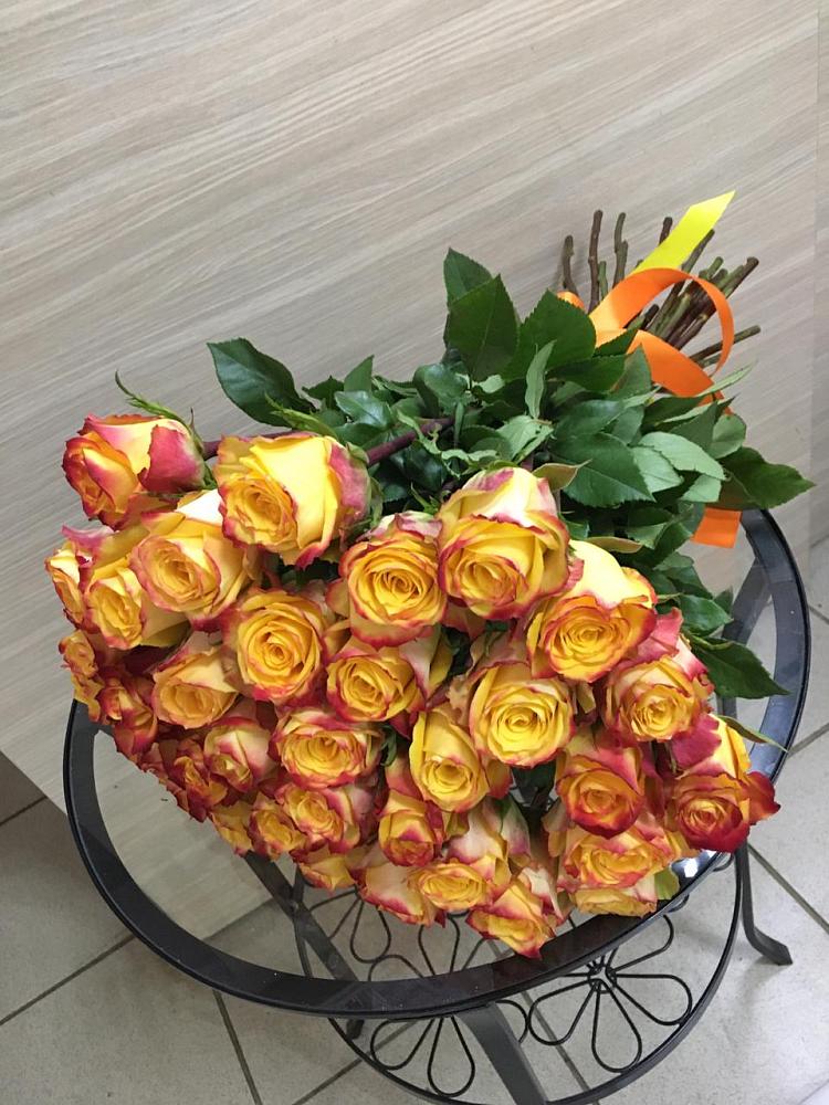 Букет Желтые розы в Павловское