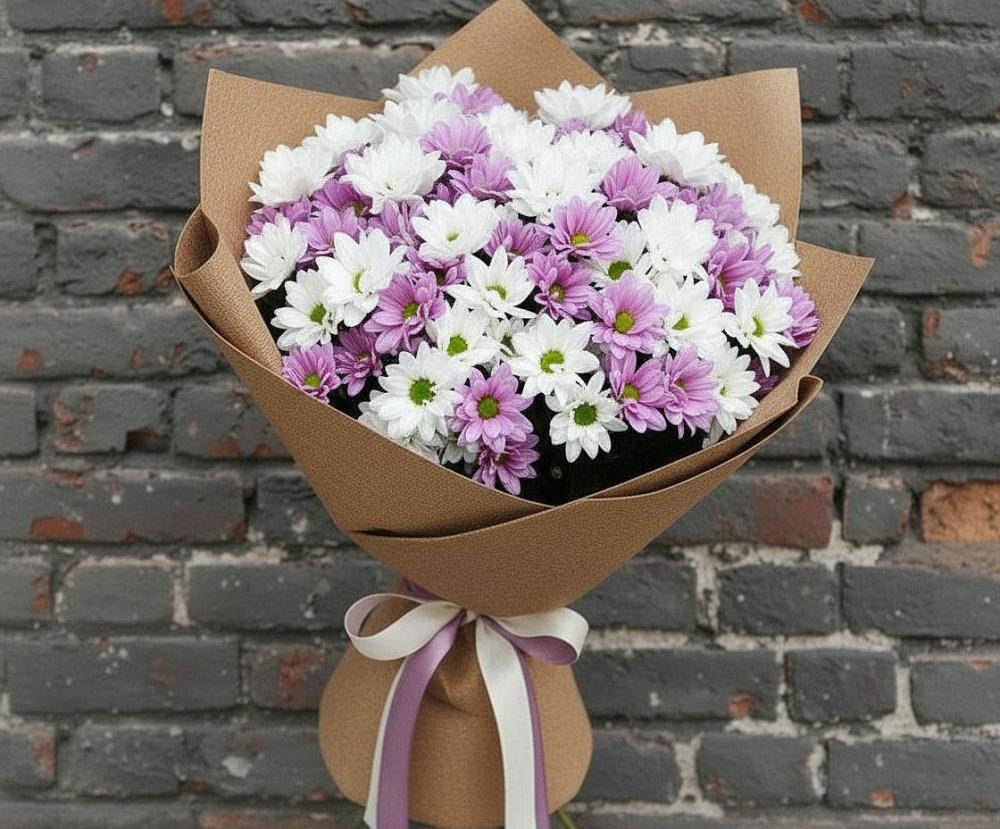 Букет цветов из: Хризантемы в Павловское