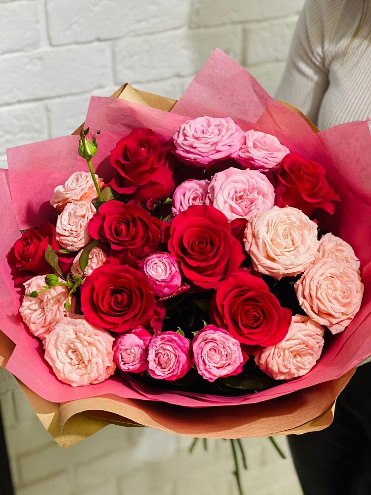 Букет цветов из: Розы в Павловское