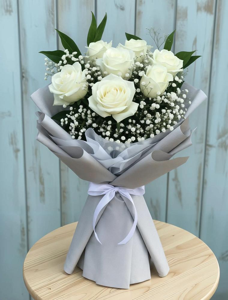 Букет цветов из: Розы в Павловское