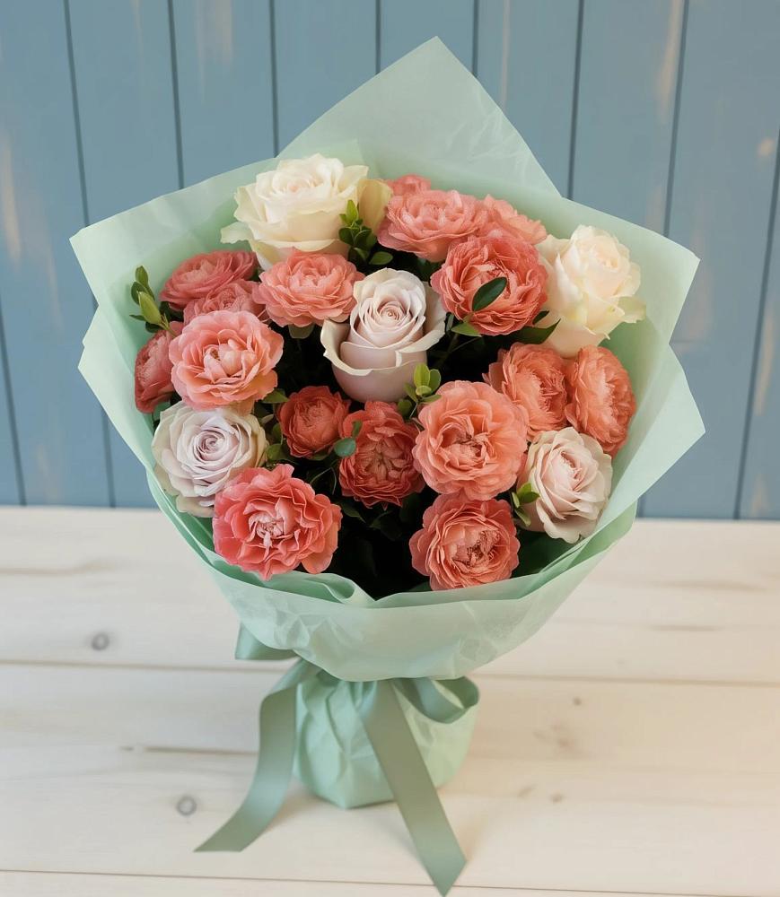 Букет цветов из: Розы в Павловское