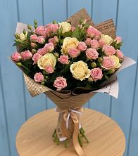 Букет цветов из:  Розы в Павловское