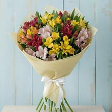 Букет цветов из:  Альстромерии в Павловское