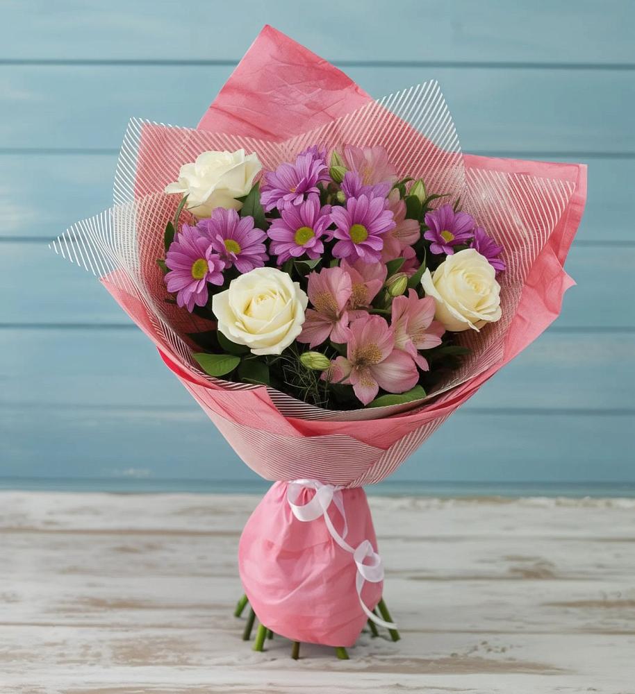 Букет цветов из: Герберы в Павловское