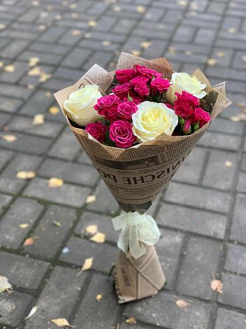 Букет цветов из: Розы в Павловское