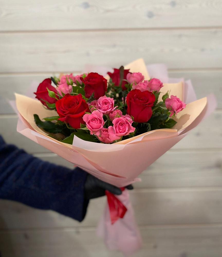 Букет цветов из: Розы в Павловское