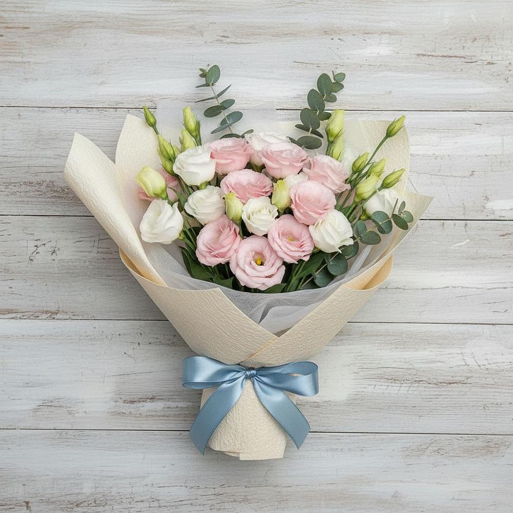 Букет цветов из: Лизиантусы в Павловское