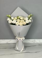 Букет цветов из:  Розы и Лизиантусы в Павловское